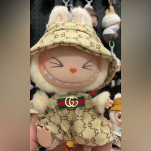 Labubu outfit with GG Pattern